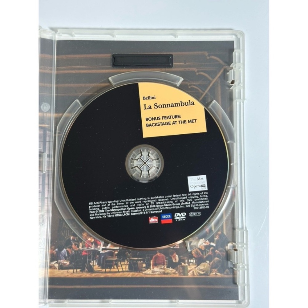 Bellini La Sonnambula DVD - Black and Gold